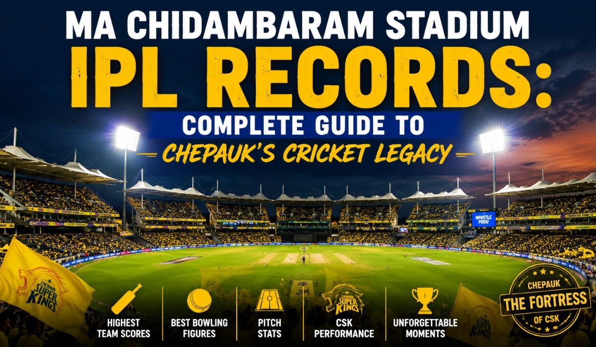 MA Chidambaram Stadium IPL Records: Complete Guide to Chepauk’s Cricket Legacy