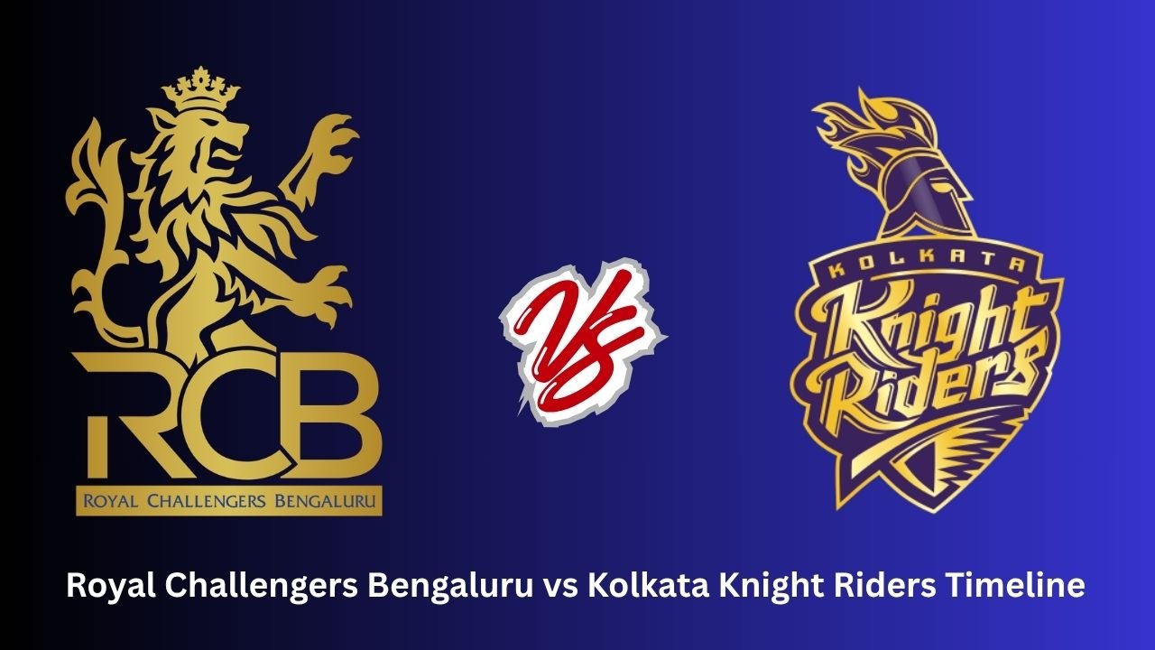 Royal Challengers Bengaluru vs Kolkata Knight Riders Timeline: A Complete History of IPL’s Iconic Rivalry